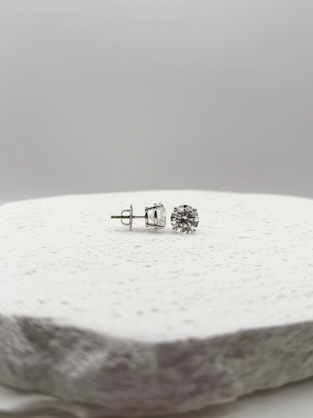 6.00cttw Lab Grown Diamond Stud Earring