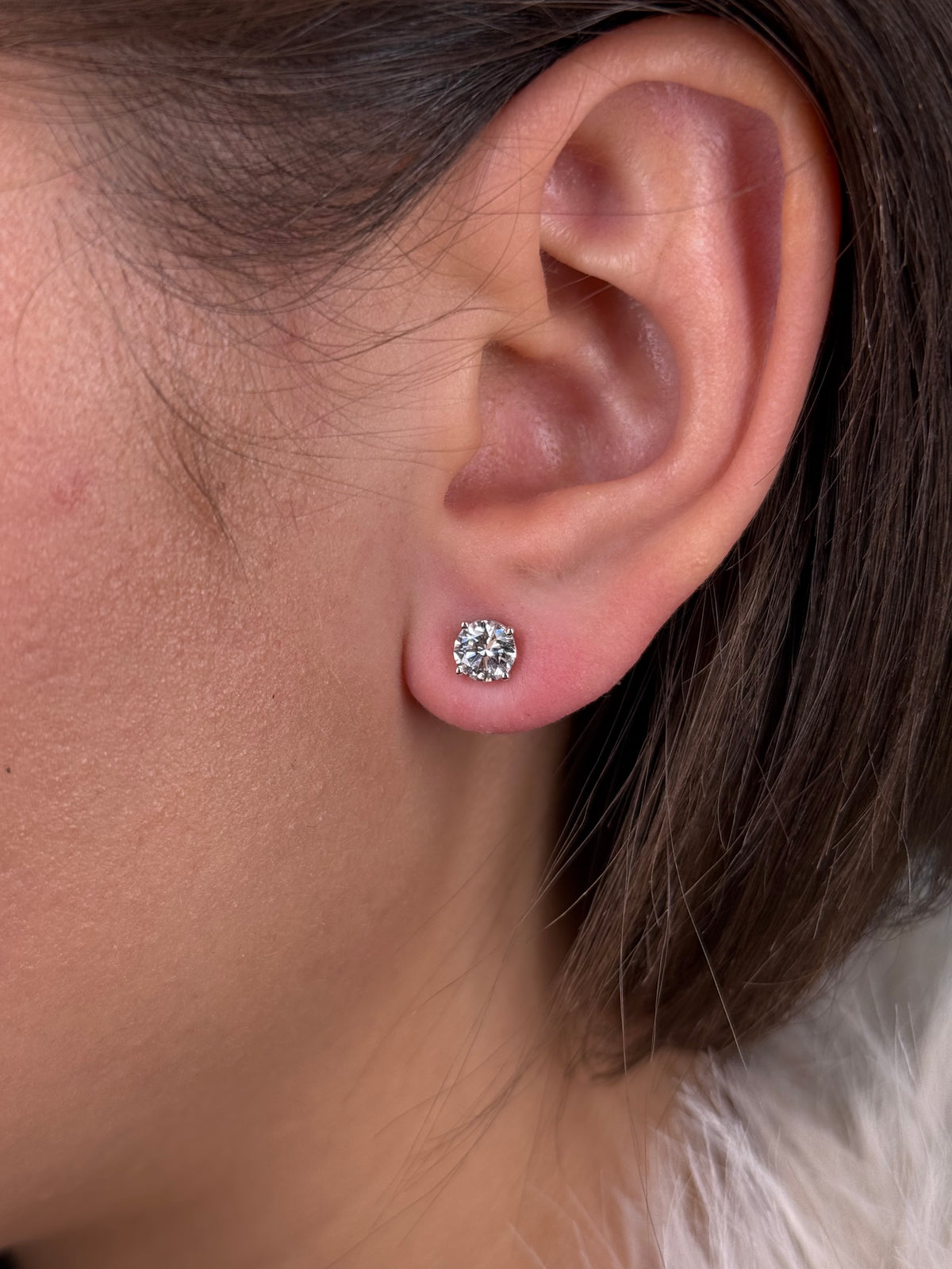 1.50cttw Diamond Stud Earring