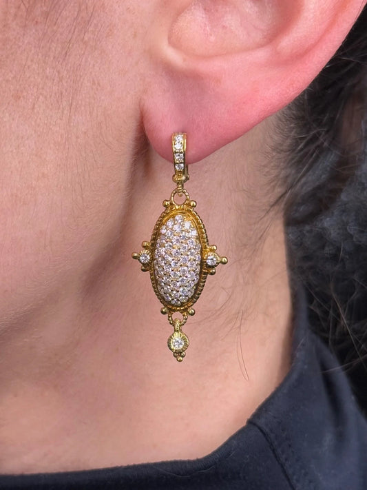 Ladies Vintage Fancy Earring