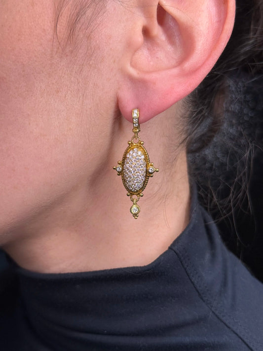 Ladies Vintage Fancy Earring