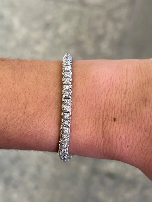 Ladies Antique Diamond Bracelet