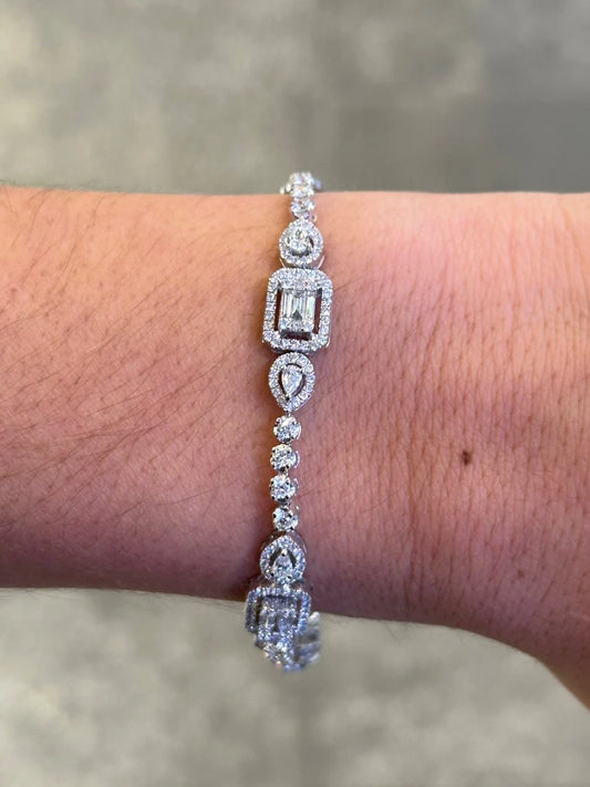 Ladies Fancy Diamond Bracelet