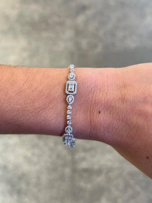 Ladies Fancy Diamond Bracelet