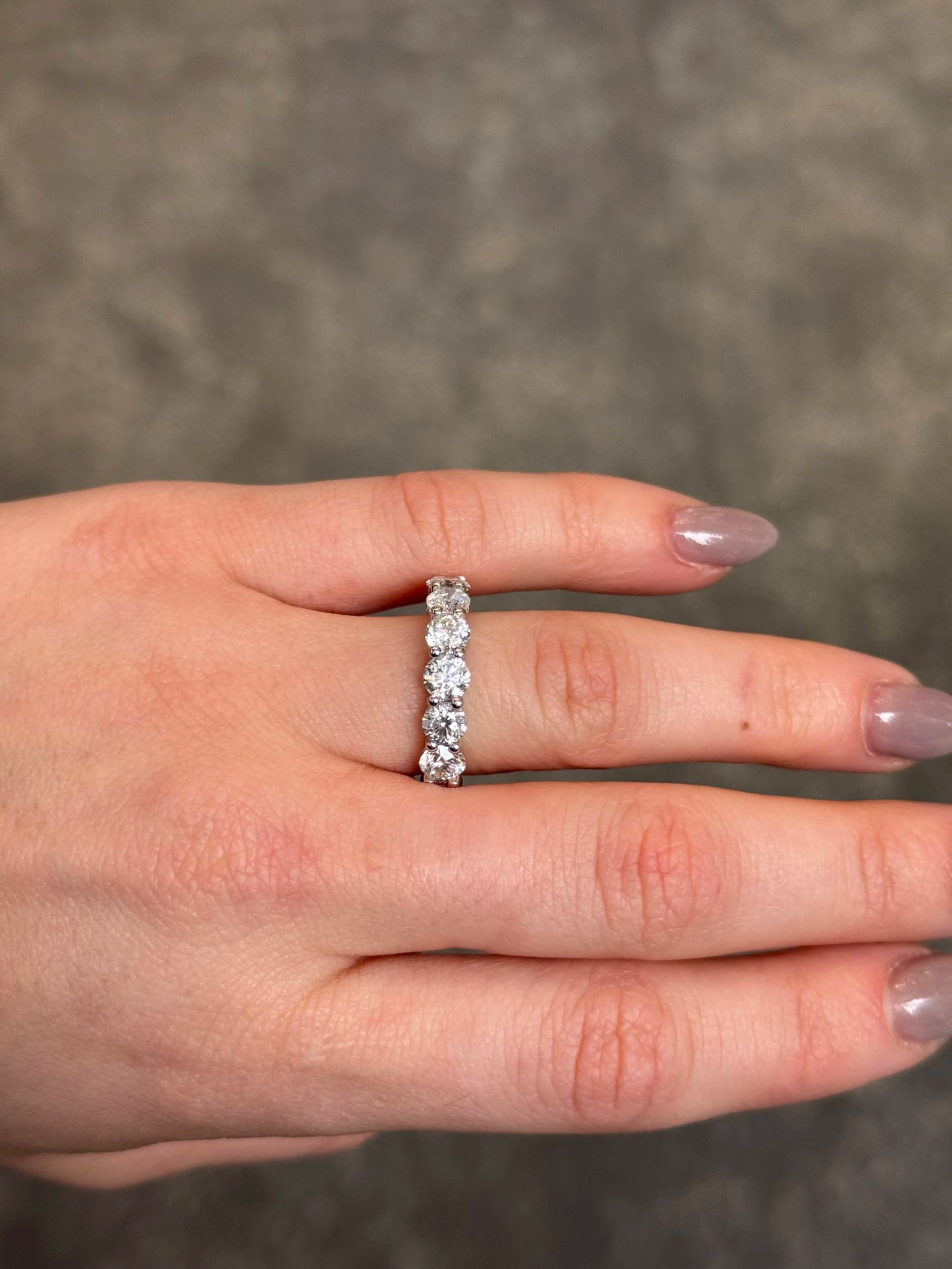 Ladies 6ct Eternity Wedding Band