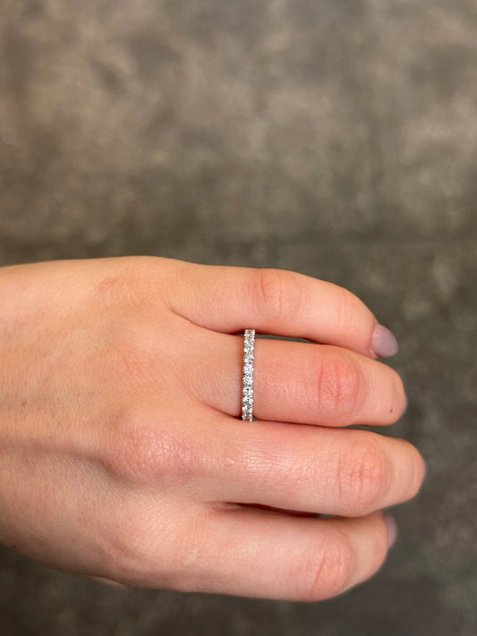Ladies 1.00ct Eternity Wedding Band
