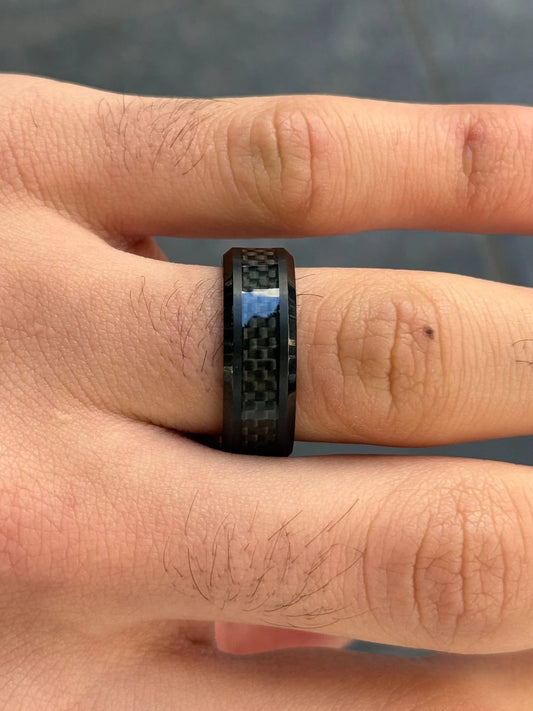 Men's Carbon Fiber Wedding Band