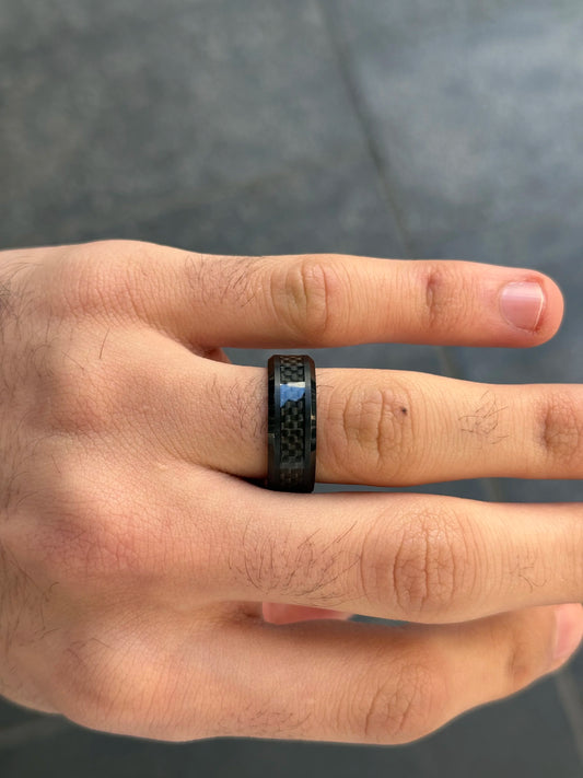Men's Carbon Fiber Wedding Band