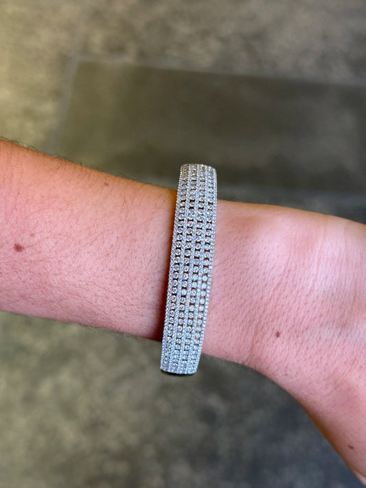 Ladies Multi-Row Bangle Bracelet