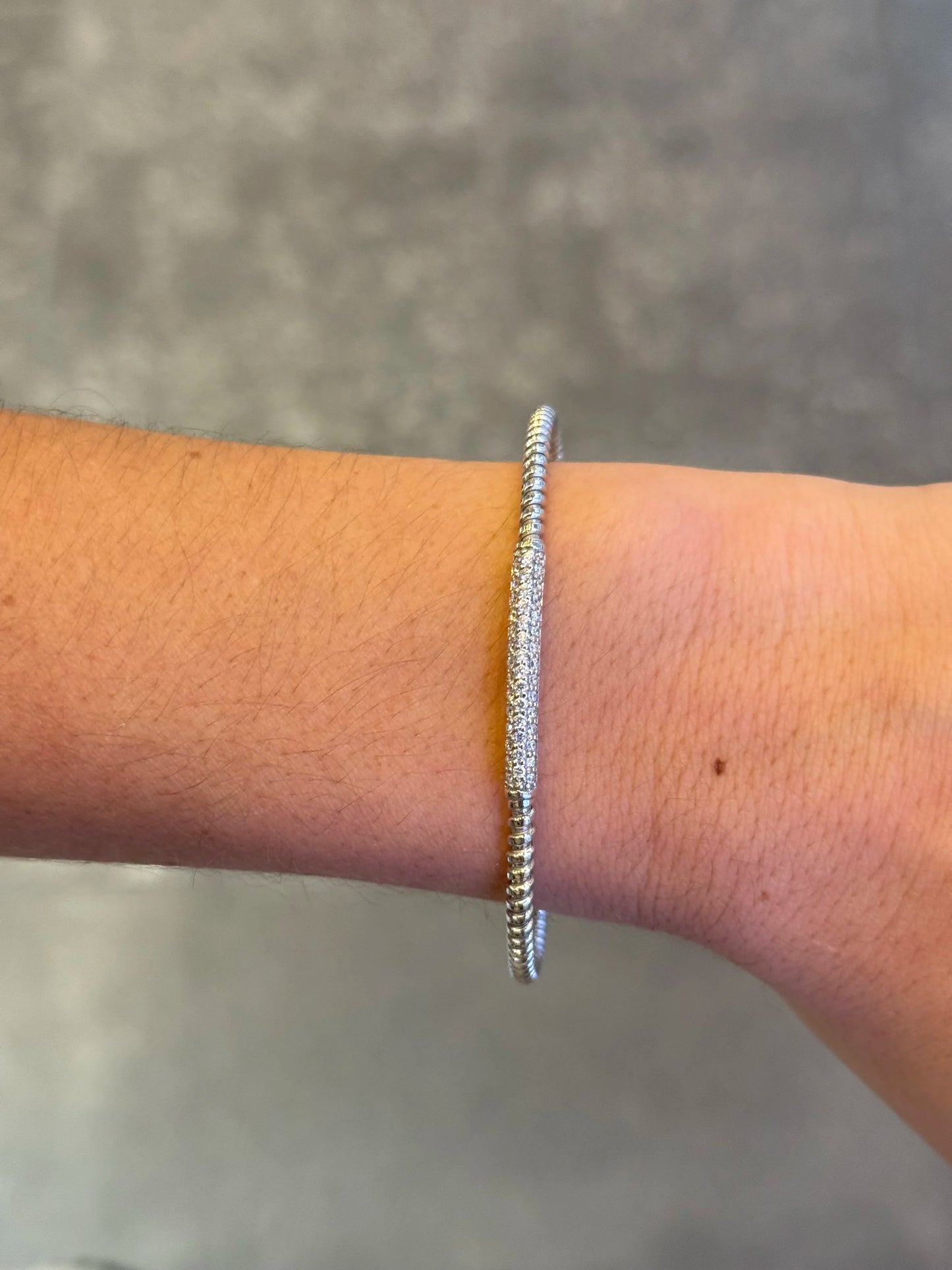 Ladies Diamond Cuff Bracelet