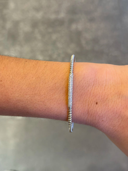 Ladies Diamond Cuff Bracelet