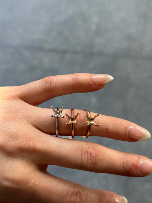 Ladies Plain Gold Engagement Rings