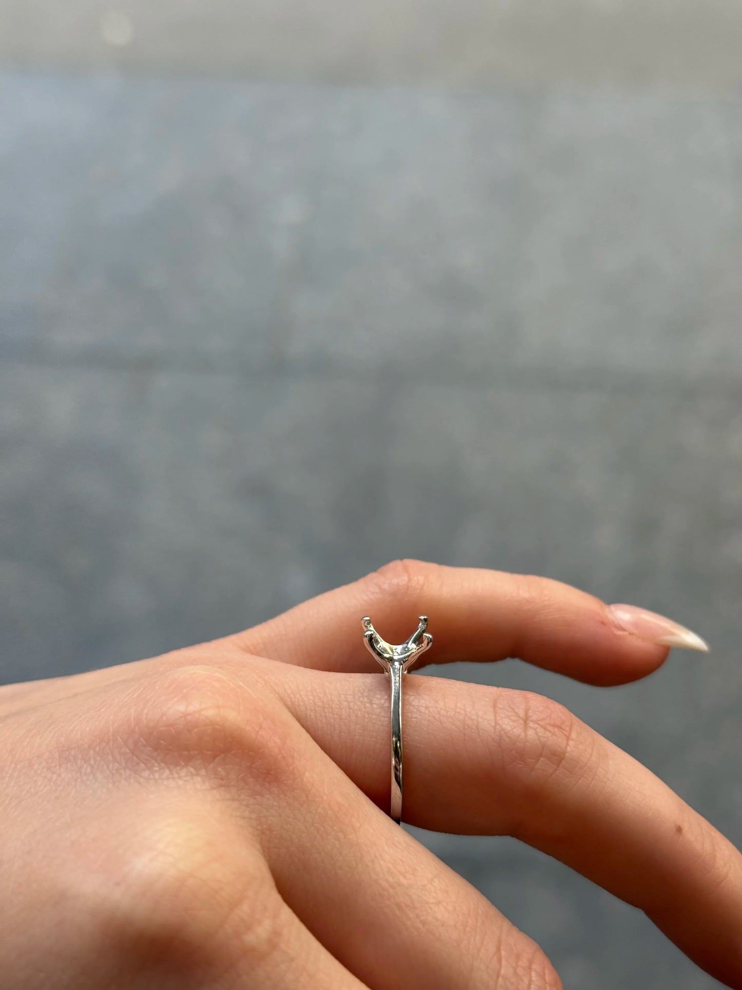 Ladies Plain Gold Engagement Rings