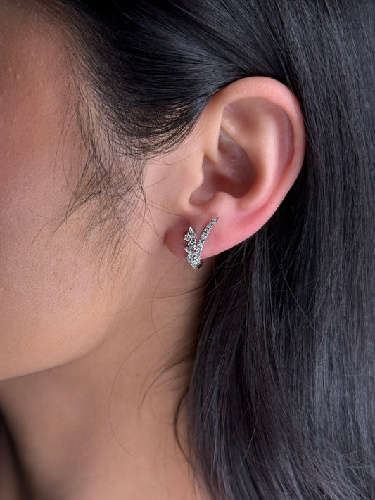 Ladies Two Way Split Small Huggie