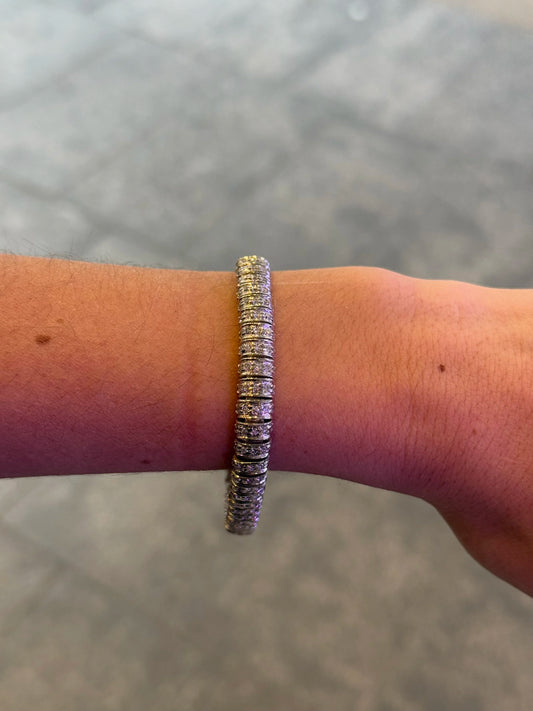 Ladies Vintage Style Diamond Bracelet