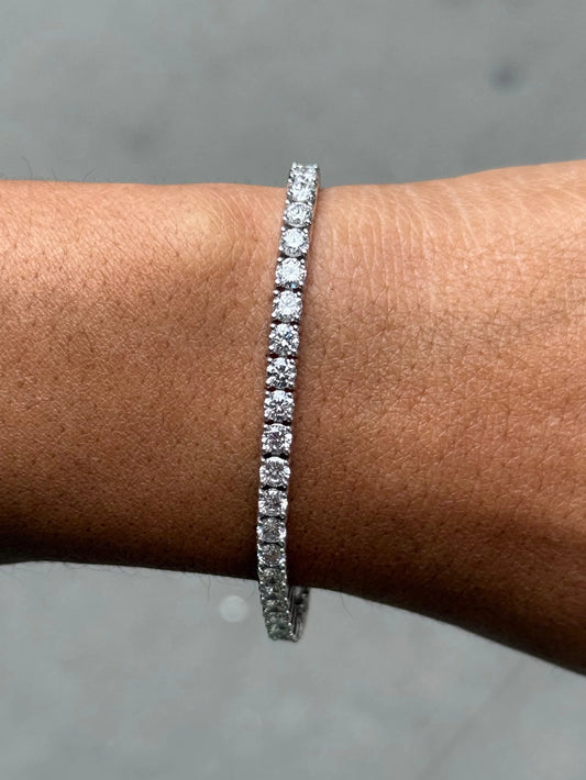8ct Lab Grown Tennis Bracelet
