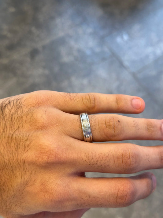 Men’s Spaced Out Diamond Wedding Band