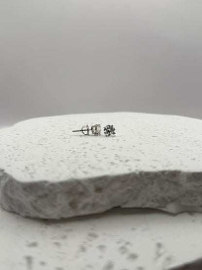 2.00cttw Diamond Stud Earring