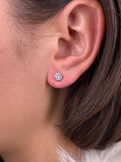 1.00cttw Diamond Stud Earring