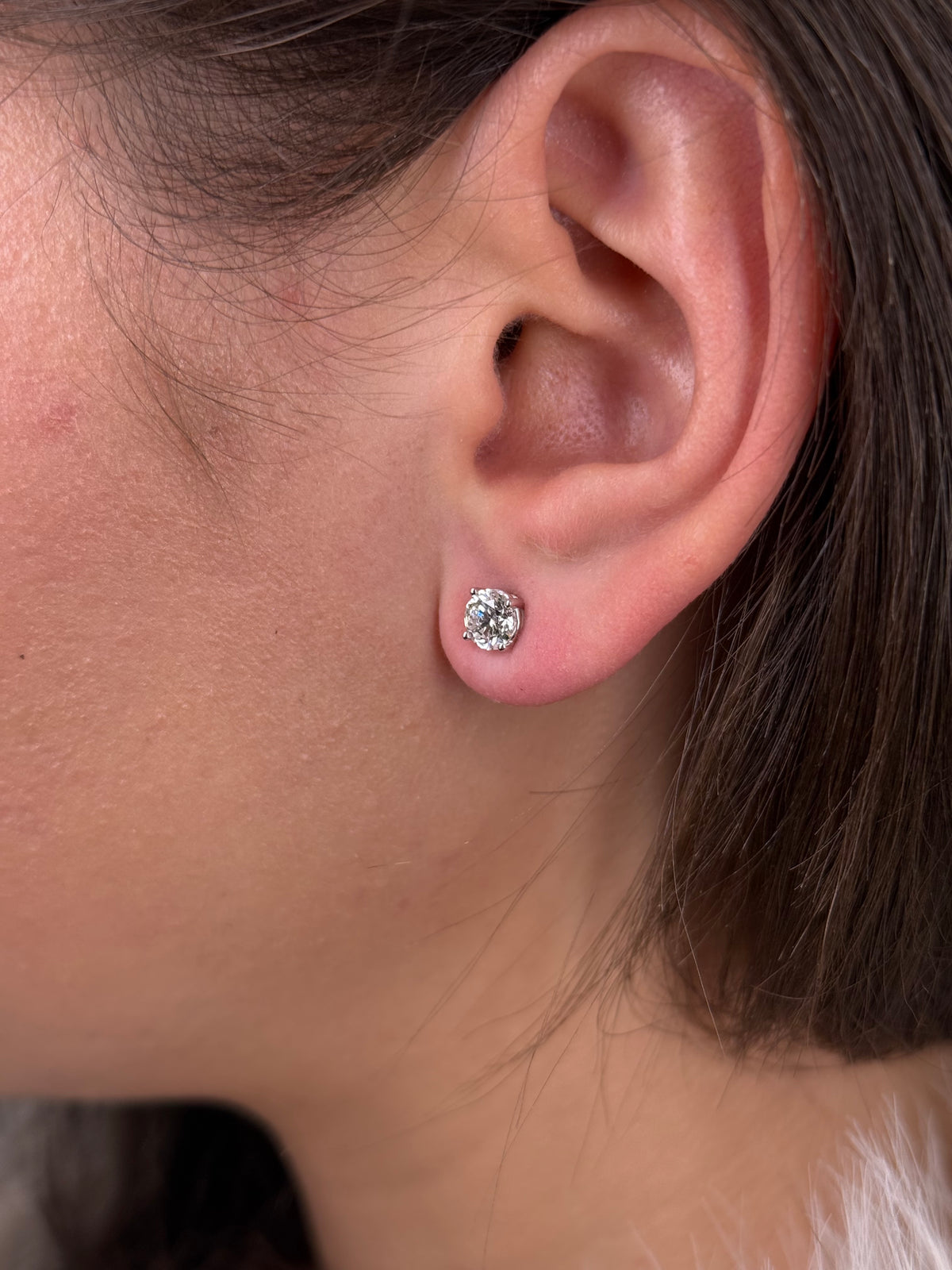 1.50cttw Diamond Stud Earring