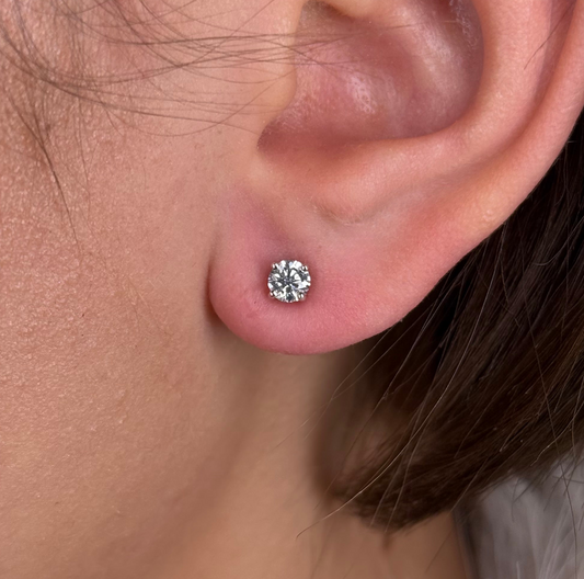 .50cttw Diamond Stud Earring