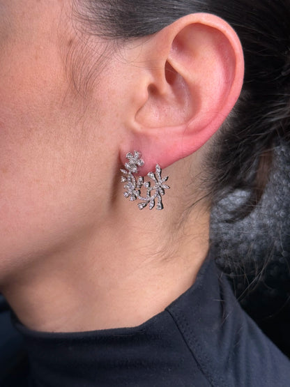 Ladies Multi-Shaped Fancy Diamond Earrings