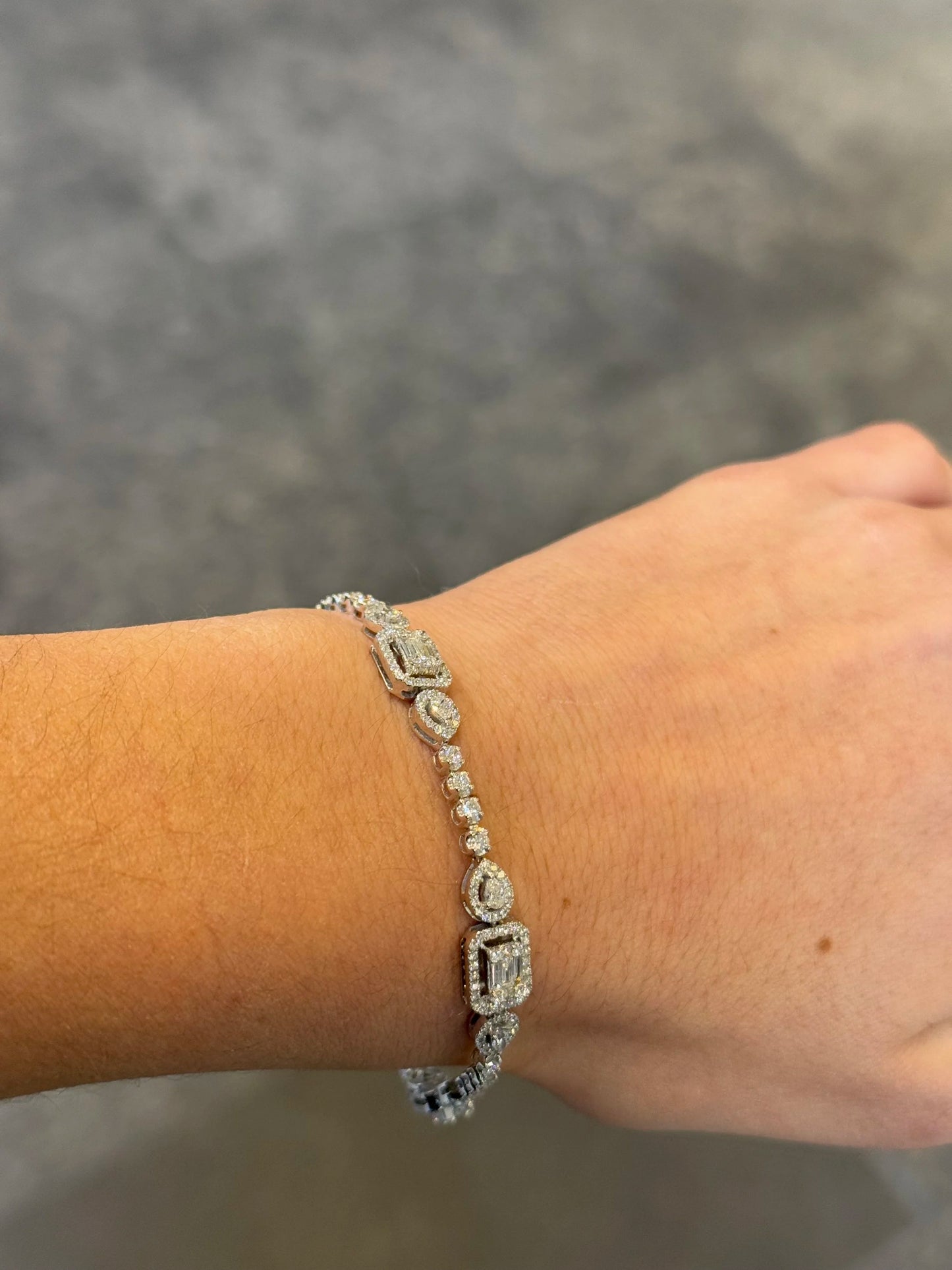 Ladies Fancy Diamond Bracelet