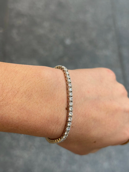 6ct Lab Grown Tennis Bracelet
