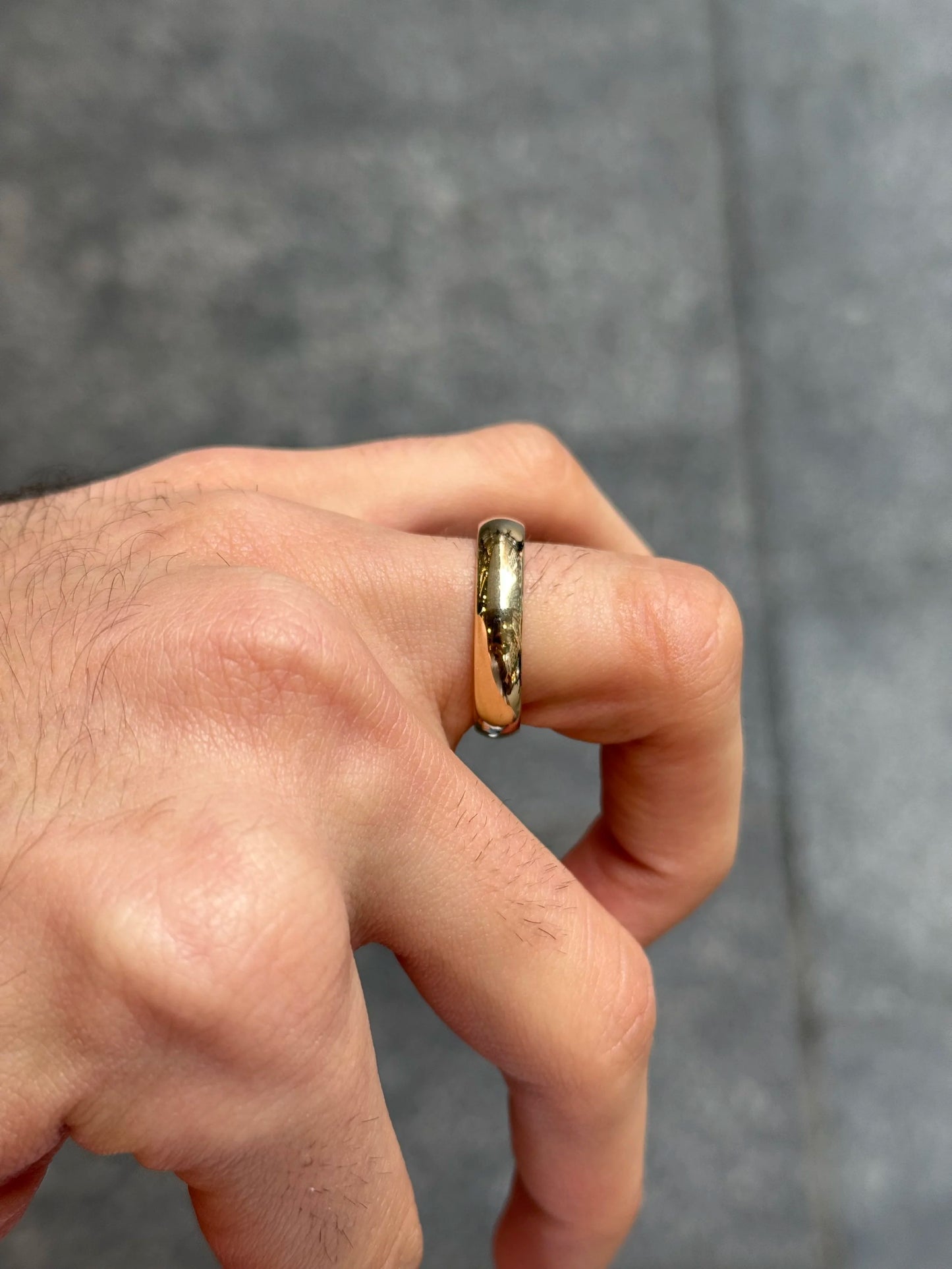 5mm Plain Gold Wedding Bands