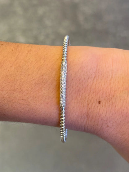 Ladies Diamond Cuff Bracelet