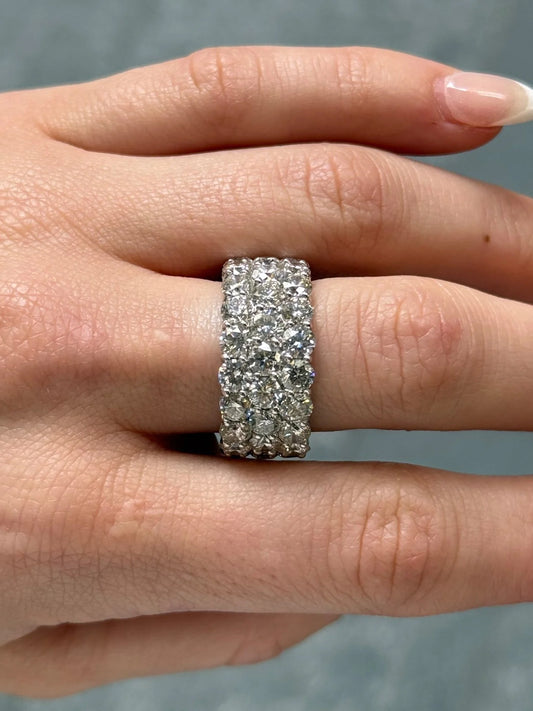 Ladies 11ct Eternity Diamond Ring