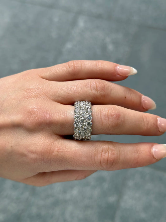 Ladies 11ct Eternity Diamond Ring